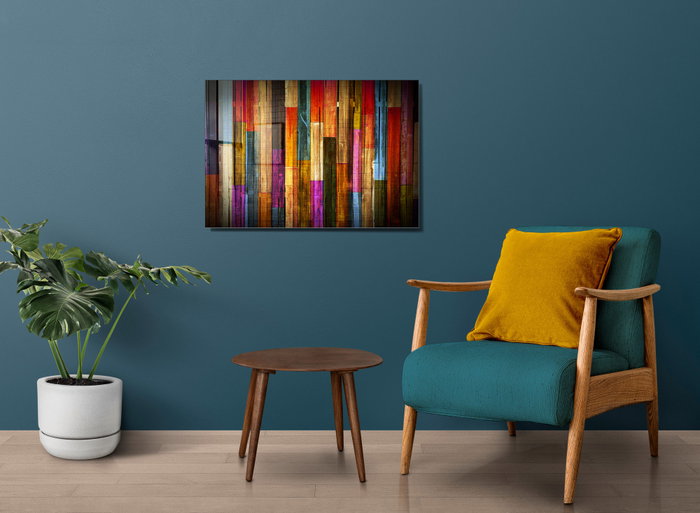 Wallity Cuadro Decorativo de Vidrio Templado Multicolor 70 x 100 cm Wallity Cuadro Decorativo de Vidrio Templado Multicolor 70 x 100 cm